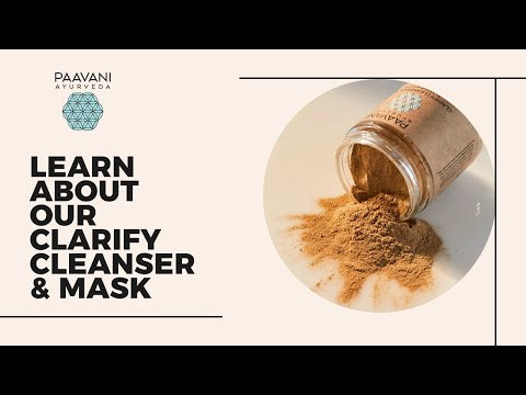 Clarify Cleanser & Mask | Ayurvedic Cleansing Grains for Blemish-Prone Skin
